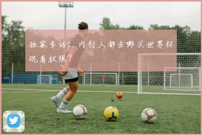 独家专访：内行人都去哪买世界杯观看权限？